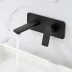 Bath Spout with Shower Mixer Square Series HD4003 Black